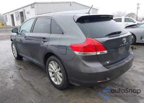 2012 Toyota Venza Le z USA, uszkodzony, nr VIN 4T3ZA3BBXCU060369